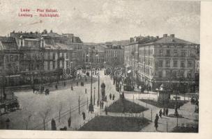 Lviv, Lwów, Lemberg; Halicki square