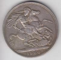 Nagy-Britannia 1900. 1C Ag "Viktória" T:2-
Great Britain 1900. Crown Ag "Victoria&quo...