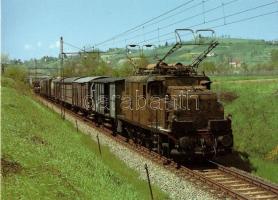 21 db MODERN, főként használatlan vonat motívumú képeslap / 21 modern motive cards, train