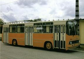 7 db MODERN használatlan trolibusz motívumú képeslap közte 3 fotó / 7 modern motive cards, trolley b...