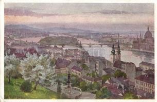 Budapest - 56 db RÉGI városképes lap