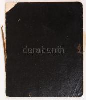 1917 A tobolski hadifogolytáborban raboskodó katona kézzel írt feljegyzései a tábor életéről: a fogl...