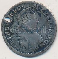 1779 B.V. 3kr Ag "Mária Terézia" T:3 Ly. Huszár 1733; Unger III. 1260.a