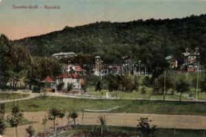 Szovátafürdő - 2 db képeslap: Medve-tó, nyaralók / 2 postcards: lake, holiday houses