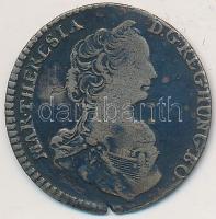 Ausztria 1745. 3Kr Ag "Mária Terézia" Hall T:3 Austria 1745. 3 Kreuzer Ag "Maria Theresia" Hall C:F