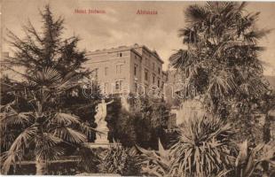 Abbazia - 2 unused postcards: Hotel Stefania