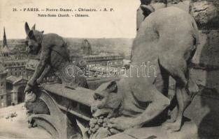 Paris - 2 postcards: Expo 1925, Notre-Dame