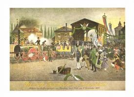 10 darabos modern, használatlan, reprodukciós Nürnberg képeslap sorozat / 10 modern reproduction Nür...