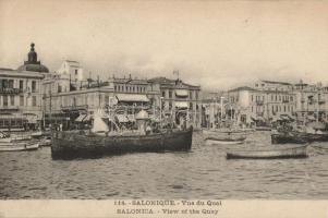 Thessaloniki - 2 postcards: quay