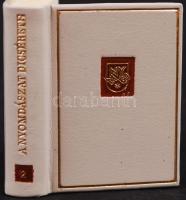 Fitz József: Gutenberg és követői. A nyomdászat dicsérete. Bp., Zrínyi. Minikönyv, kiadói műbőr kötés, újszerű állapotban.