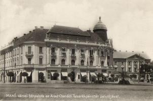 Makó, Városi bérpalota, Arad-Csanádi Takarékpénztár palotája