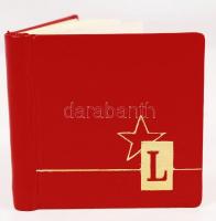 Lenin: A szakszervezetekről. Minikönyv, kiadói műbőr kötés, védőtokban, újszerű állapotban