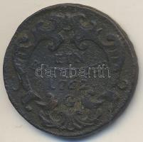 Ausztria/magyar verdejel 1762G 1Kr "Lotharingiai Ferenc" T:2-