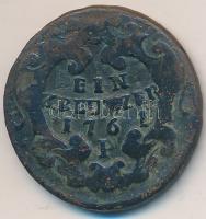 Ausztria/magyar verdejel 1761P 1Kr Mária Terézia T:2-