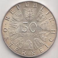 Ausztria 1967. 50Sch Ag "100 éves a Kék Duna Keringő" T:2,2-
Austria 1967. 50 Schilling Ag...