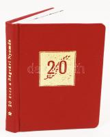 Kovács Elemér: 20 éves a Ságvári Nyomda. 1974, Ságvári Nyomda. Minikönyv, kiadói műbőr kötés, újszerű állapotban.