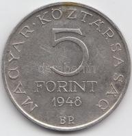 1948. 5Ft Ag "Petőfi" T:2-
Adamo EM1