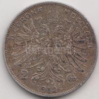 Ausztria 1912. 2K Ag "Ferenc József" T:2-
Austria 1912. 2 Corona Ag "Franz Joseph&quo...