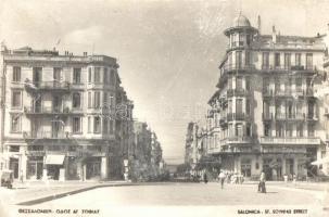 8 db régi külföldi városképes lap / 8 old foreign postcards