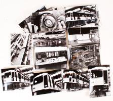 1985 Magyar kirésleti metrókocsi építése CN gépgyár 114 db fotó (Karai Sándor)