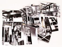 1985 Magyar kirésleti metrókocsi építése CN gépgyár 114 db fotó (Karai Sándor)