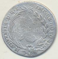 Erdély 1765. 10Kr Ag "Mária Terézia" T:3 lyuktömött