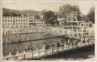 4 db régi, osztrák képeslap / 4 Austrian postcards: Ebensee, Baden bei Wien, Hirschwang, Grossglockn...