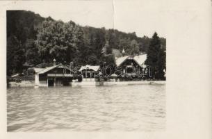 4 db régi, osztrák képeslap / 4 Austrian postcards: Trofaiach, Semmering, Wien, Unterach am Attersee