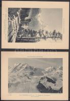 cca 1890 6 db tájkép, Comptoir-Phototypie-Neuchatel fotómásolat