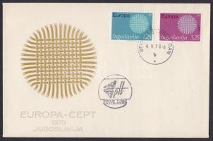 Europe set + minisheet + FDC Európa sor + kisívsor + FDC