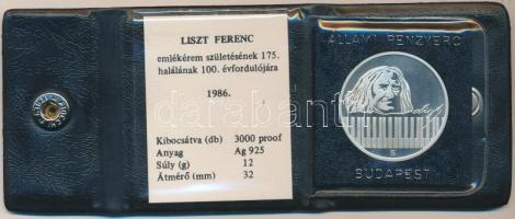 Fülöp Zoltán (1951-) 1986. "175 éve született Doborjánban Liszt Ferenc - 100 éve nyugszik a Bay...