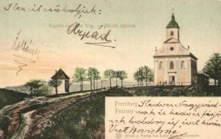 Pozsony, Pressburg; Mélyúti kápolna / Kapelle im tiefen Weg / chapel