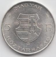 1946. 5Ft Ag "vastag Kossuth" T:2
Adamo F8