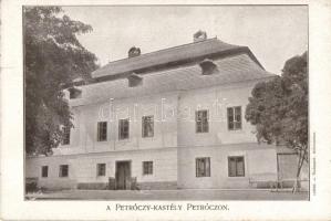 Petróc, Garancspetróc; Petróczy-kastély; Athenaeum / castle