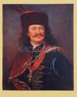 Rákóczi album. II. Rákóczi Ferenc és kurucai. Kiadói festett, aranyozott dombornyomásos  egészvászon...