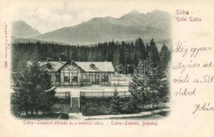 1899 Tátralomnic, Vasútállomás / railway station