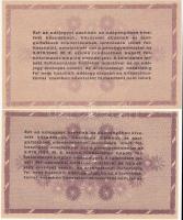 1946. 100.000AP vízjeles (2x) sorszámos és sorszám nélküli változat T:I