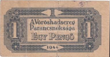 1944. 1P "Vöröshadsereg Parancsnoksága" sorszámoszással T:III,III-