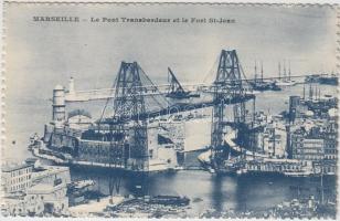 Marseille, Pont transbordeur, Fort Saint-Jean / transporter bridge, fort (fa)