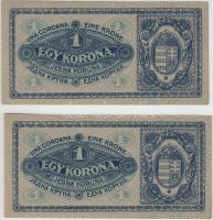 1920. 1K (2x) egymásutáni sorszámmal T:II