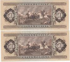 1975. 50Ft (2x) egymás utáni sorszámmal T:I