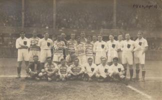 1922 április 9. Haggibor-Victoria meccs / football match, photo (Rb)