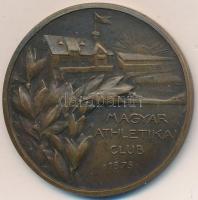 ~1930. "Magyar Athletikai Club" Br emlékérem (37mm) T:1-