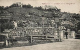 Kolozsvár Erzsébet híd a Fellegvárral / bridge, citadel