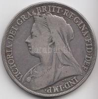 Nagy Britannia 1896TB. 1C Ag "Viktória" (27.95g) London T:2-
Great Britain 1896TB. 1 Crown...