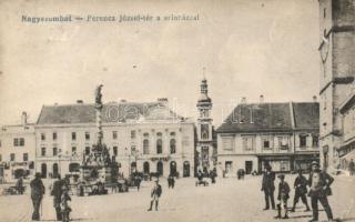 Nagyszombat Ferenc József tér, színház / square, theatre (EM)