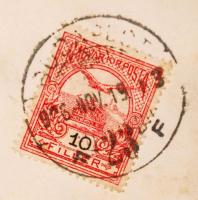 1906 Bánffy Desző miniszterelnök saját kézzel írt levele Széll Kálmán nagyszalontai esperesnek, Aran...