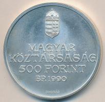 1990. 500Ft Ag "Kölcsey Ferenc" T:BU