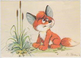 9 db modern motívum lap, benne 1 db dimenziós lap, 1 db kisebb méretű képeslap (14.7 x 7 cm), több k...