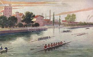 Rowing competition, s: Braunthal, Ranzenhofer